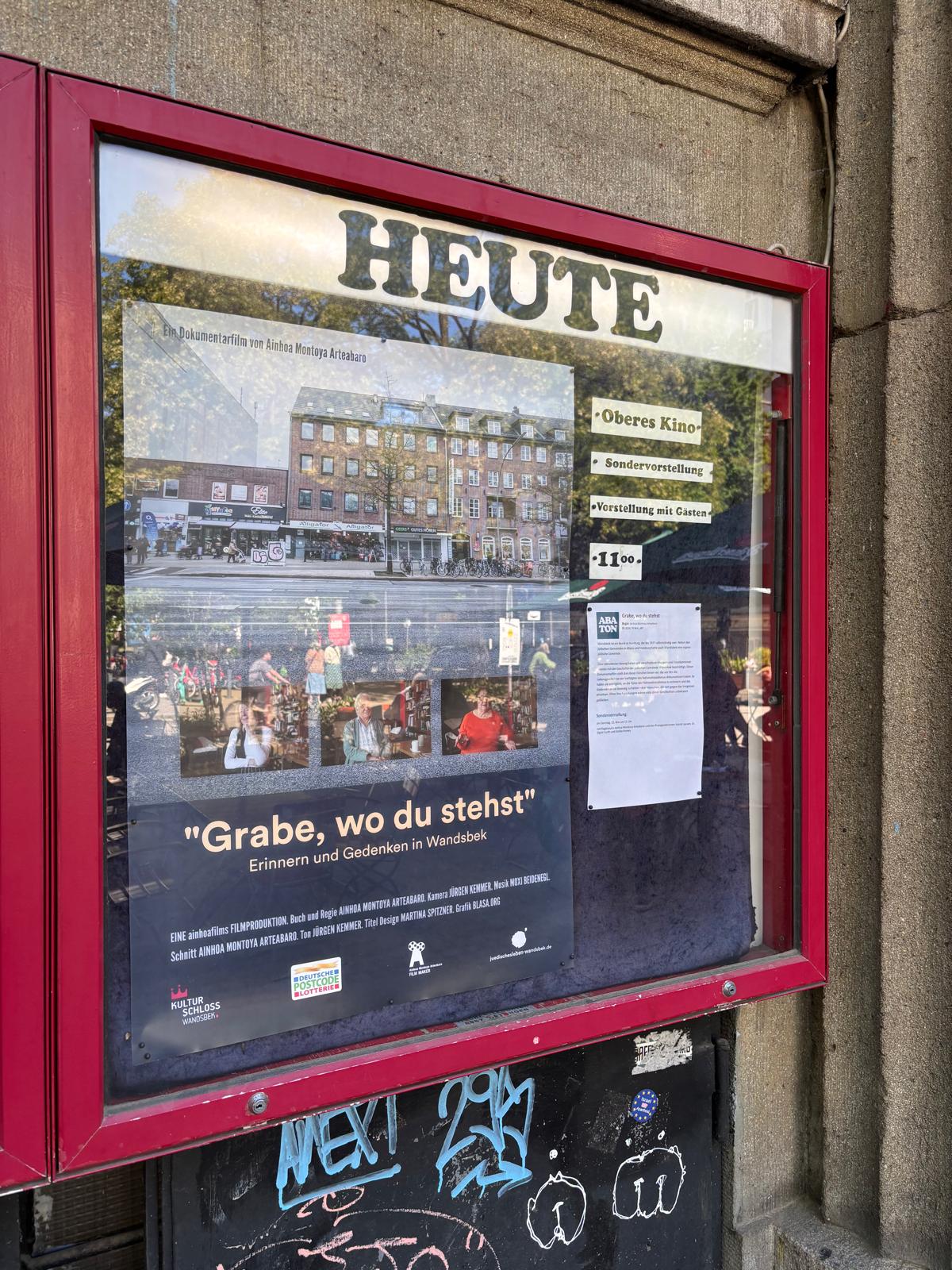 Premiere im Abaton Kino Hamburg